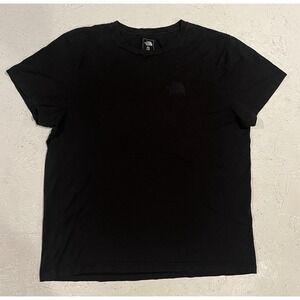 The North Face A5 Series T Shirt Mens M Black Mountain Print Logo Cotton‎ Tee